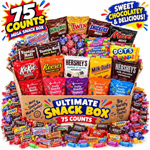 Counts ultimate snack box - 75,