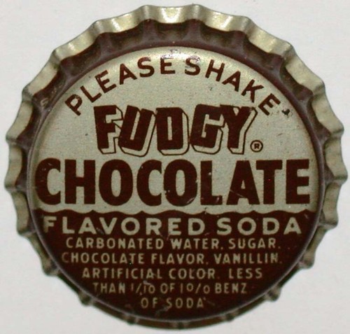 Vintage soda pop bottle - , cap