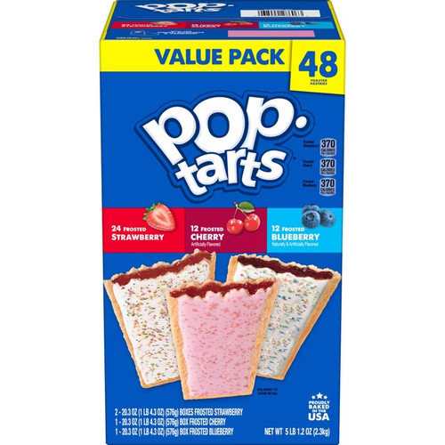Pop tarts frosted variety - frosted,