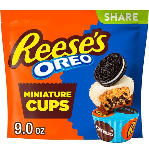 Reeses oreo miniatures - reeses, milk