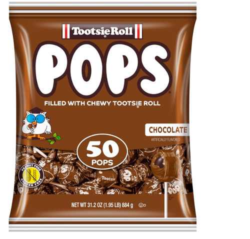 Tootsie pops chocolate - pops,