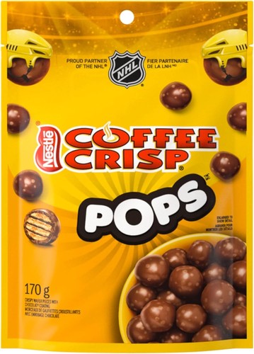 Coffee crisp chocolate pops - coffee,