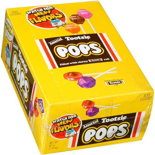 Tootsie pops assorted - tootsie,