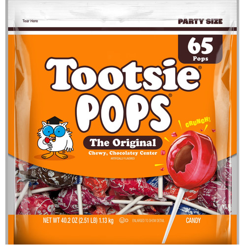Tootsie pops assorted - pops,,