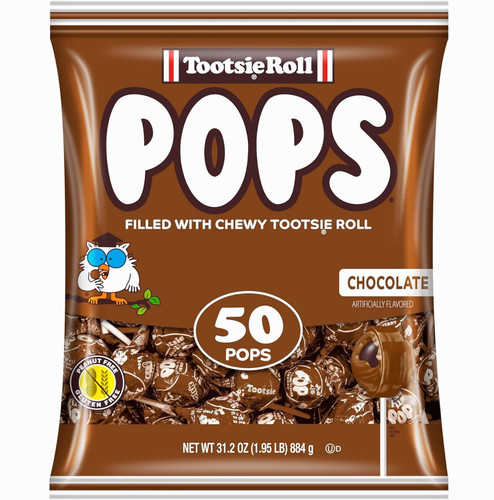 Tootsie pops chocolate - pops,