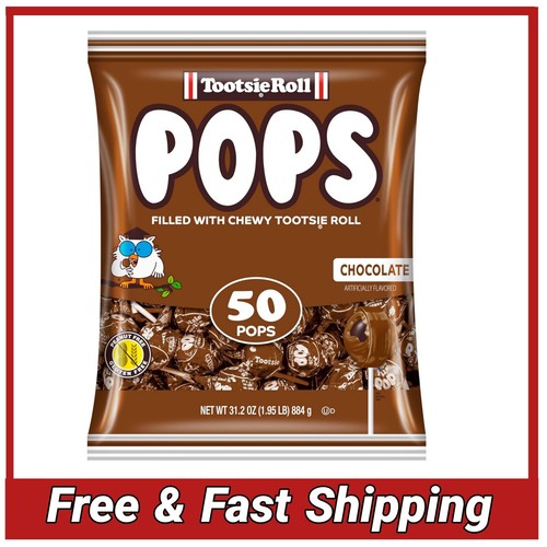 Tootsie pops chocolate flavor - chocolate,