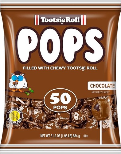 Tootsie pops chocolate - pops,