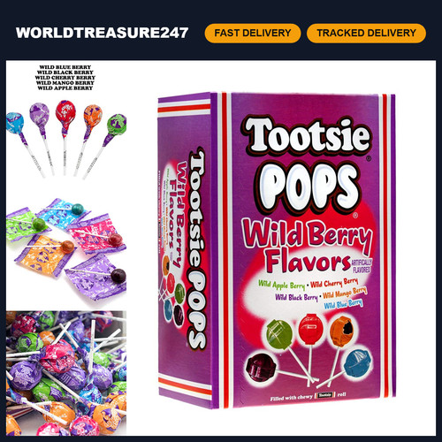 Assorted tootsie pops - pops, with