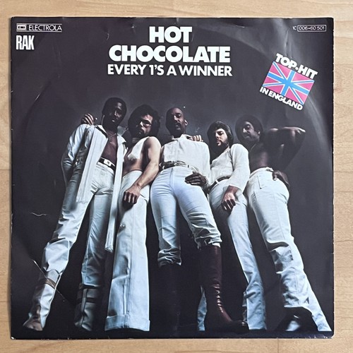 Vinyl single hot - 7", chocolate