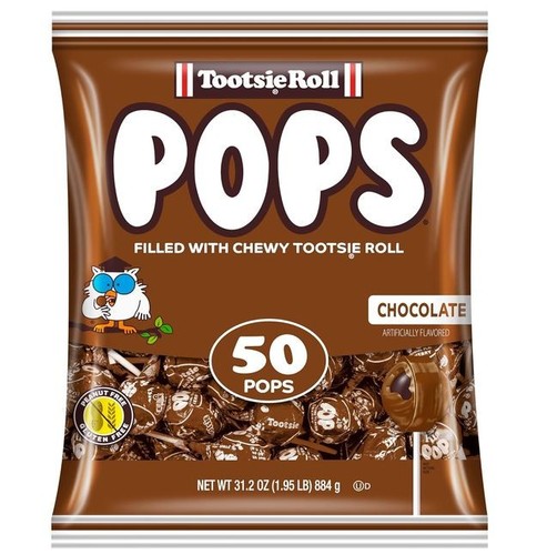Tootsie pops chocolate - tootsie,