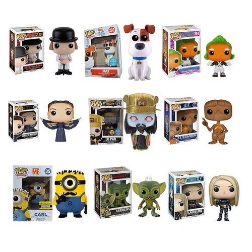 Verschiedene pop figuren - pop,